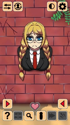 卡在墙上的女孩汉化版