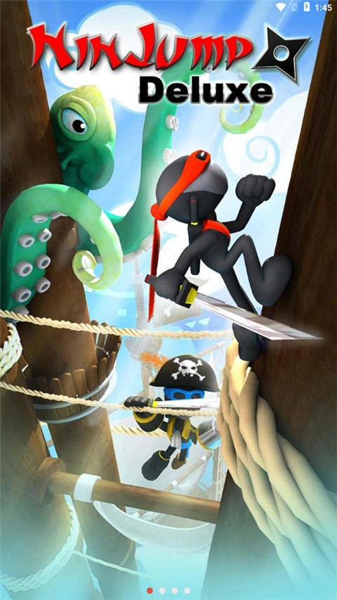 忍者跳跃豪华版截图1