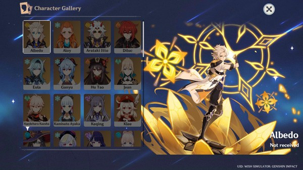 原神愿望模拟器中文版怎么玩5