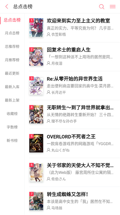 哔哩轻小说截图4