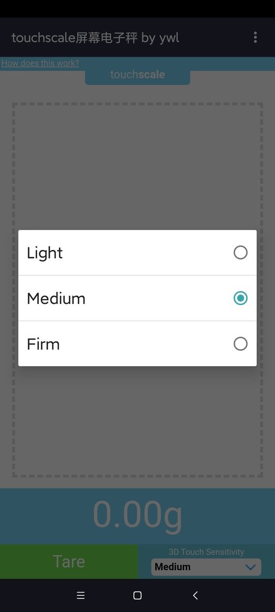 屏幕电子秤touchscale截图3