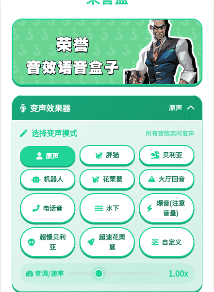 无畏契约荣誉语音盒子截图1