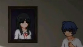 放课后的捉迷藏画中少女角色